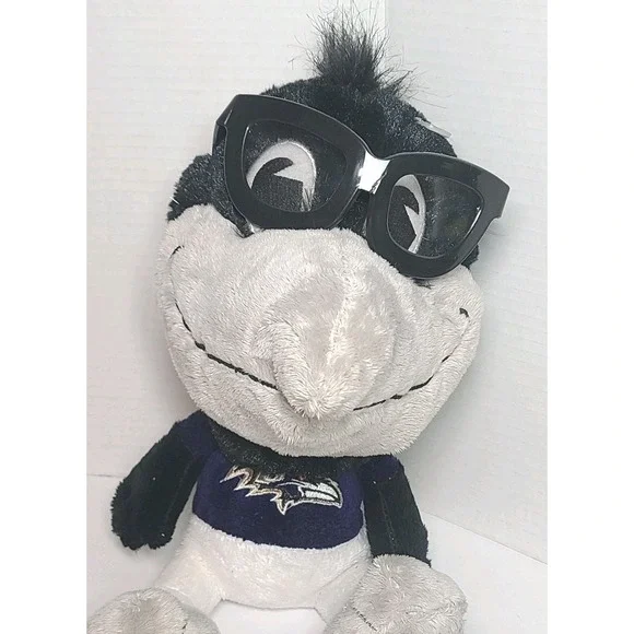 Baltimore Ravens Football Plush Study Buddy Stuffed Mascot - Picture 2 of 7